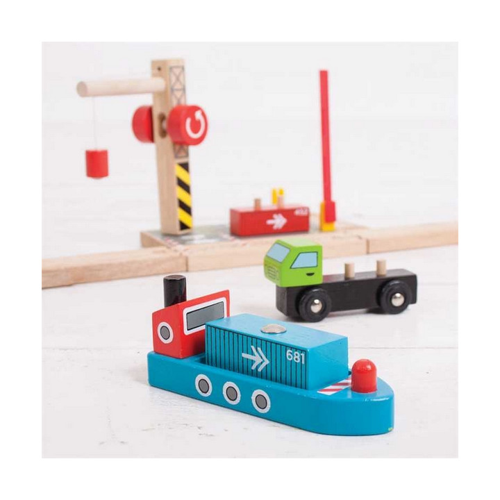 Bigjigs Rail Kontejnerové překladiště