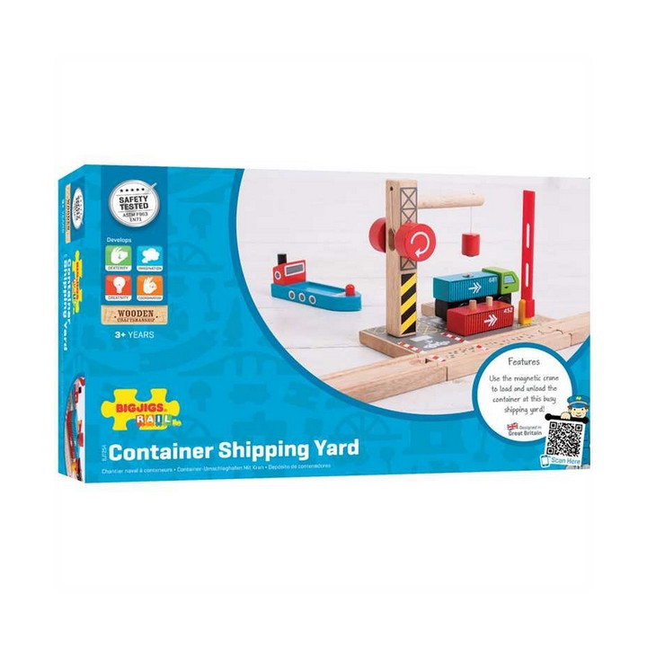 Bigjigs Rail Kontejnerové překladiště