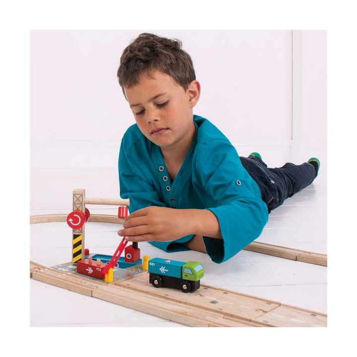 Bigjigs Rail Kontejnerové překladiště