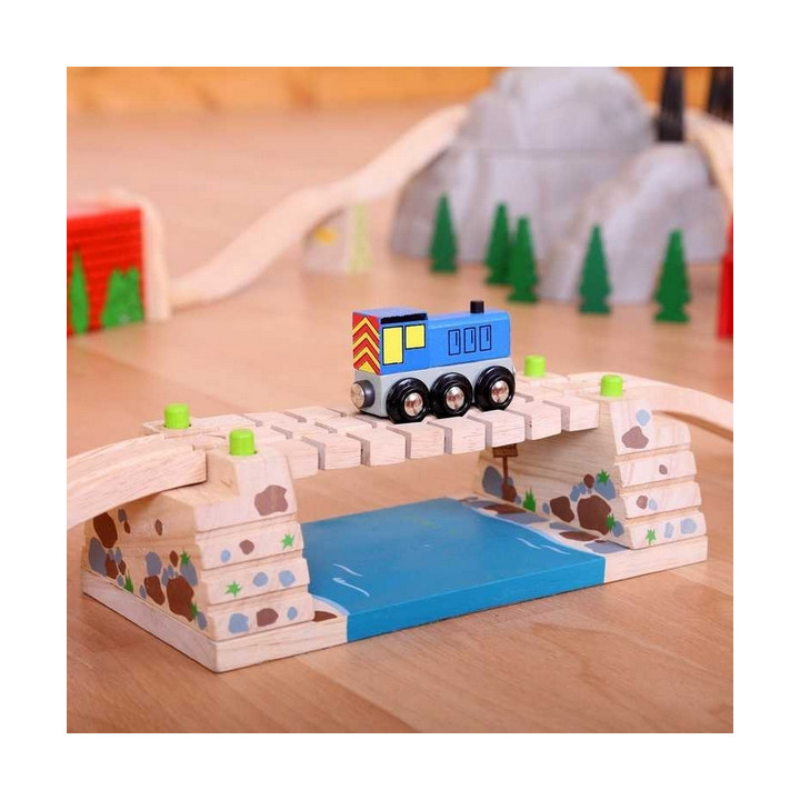 Bigjigs Rail Houpací most přes řeku