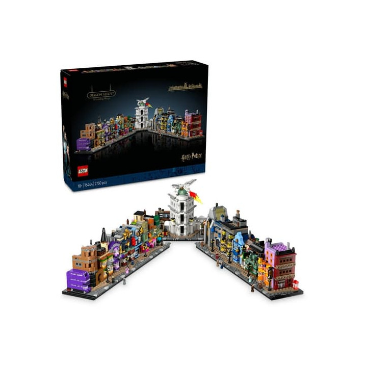 Lego Harry Potter 76444 Kouzelnické obchody v Příčné ulici