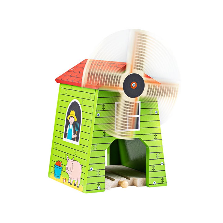 Bigjigs Rail Větrný mlýn