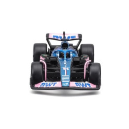 Bburago 1:43 RACE Formula F1 - BWT Alpine F1 Team A523 (2023)  31 (Esteban Ocon) - with dr