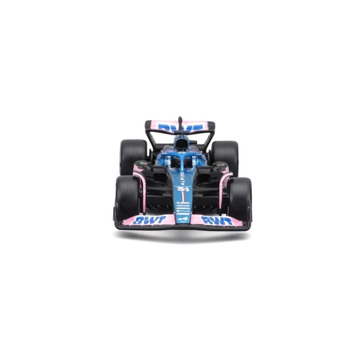 Bburago 1:43 RACE Formula F1 - BWT Alpine F1 Team A523 (2023)  31 (Esteban Ocon) - with dr