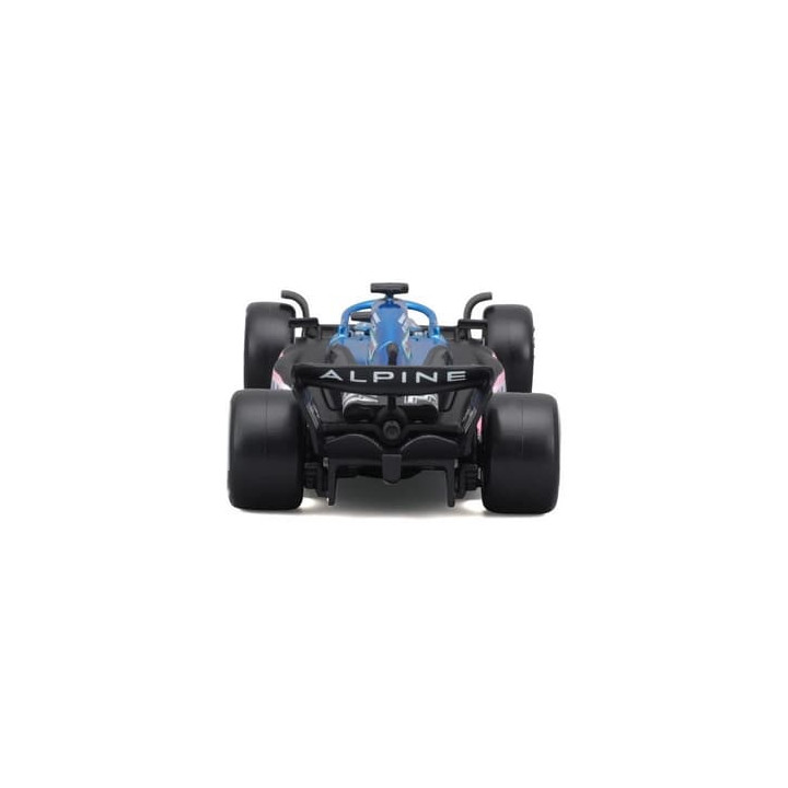 Bburago 1:43 RACE Formula F1 - BWT Alpine F1 Team A523 (2023)  31 (Esteban Ocon) - with dr