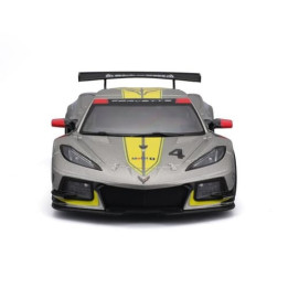 Bburago 1:24 Racing - 2020 Chevrolet Corvette - C8R  4 Yellow