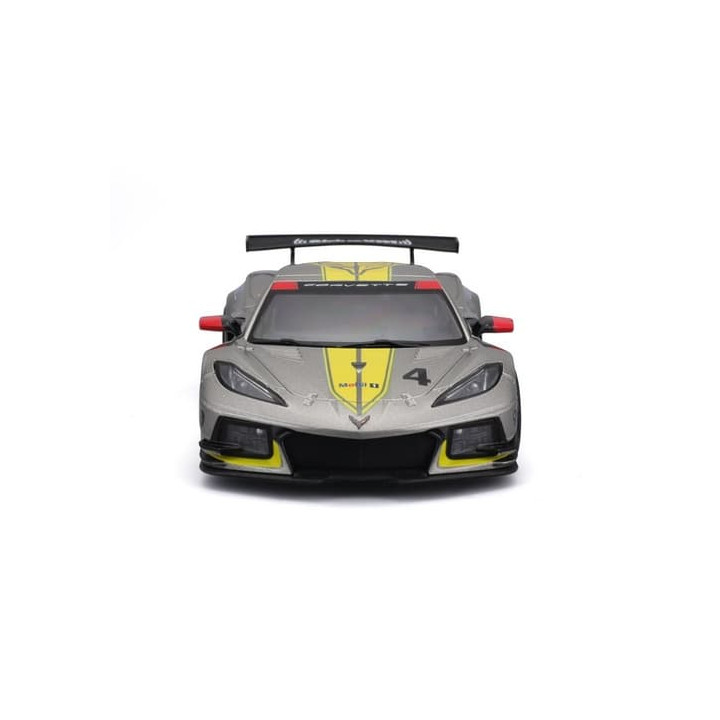 Bburago 1:24 Racing - 2020 Chevrolet Corvette - C8R  4 Yellow