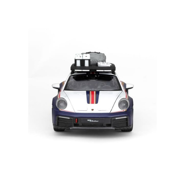 Bburago 1:24 Racing - Porsche 911 Dakar - Blue 953 Roughroads