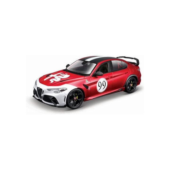 Bburago 1:18 Plus - Alfa Romeo Giulia GTAm - Met Red  99