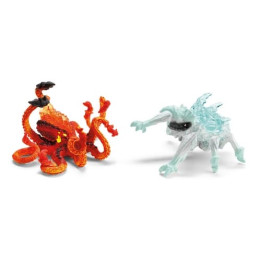 Schleich 70826 Ledový brouk x Ohnivý kraken