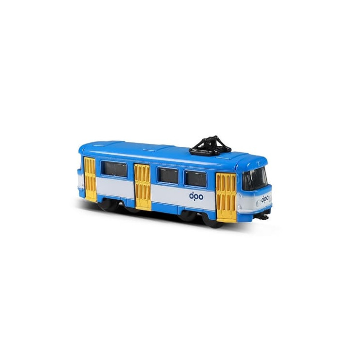 Rappa Tramvaj kovová mini DPO Ostrava 8,5 cm