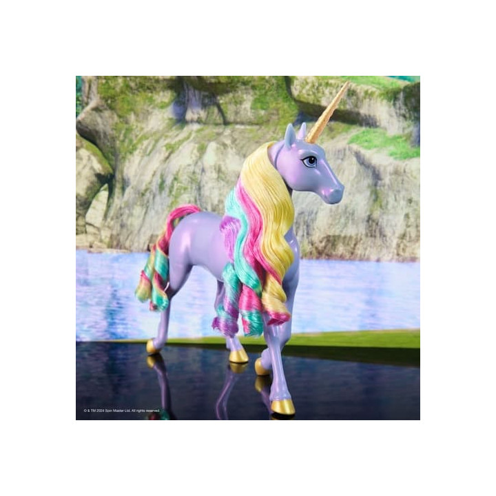 Světelný jednorožec Unicorn Academy Wildstar 24cm