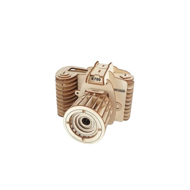 Woodcraft Dřevěné 3D puzzle Foťák