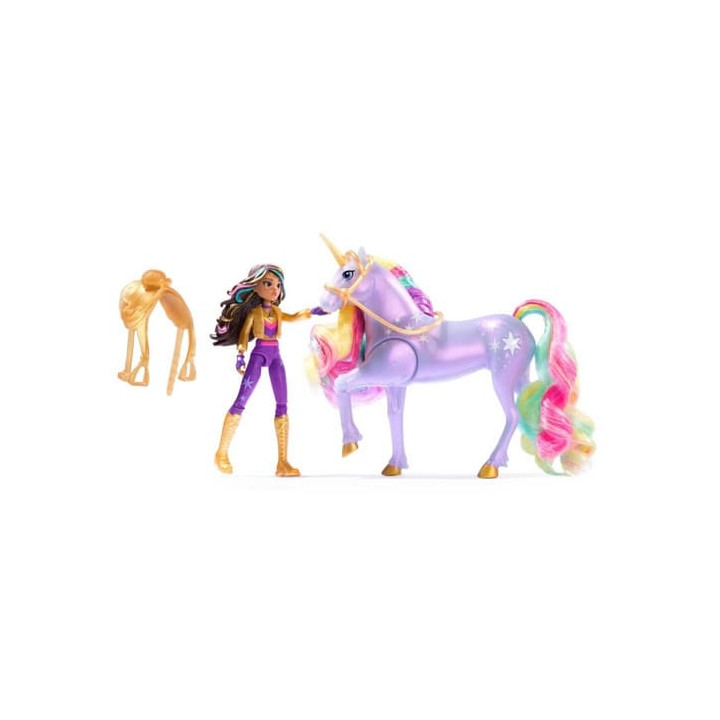 Světelný jednorožec a figurka Sophia a Wildstar Unicorn Academy