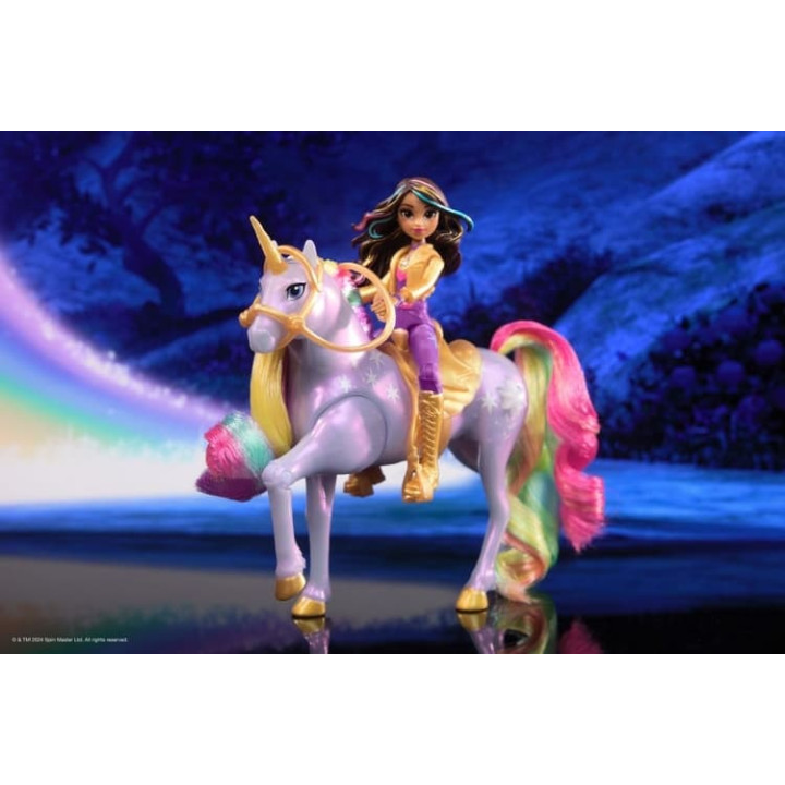 Světelný jednorožec a figurka Sophia a Wildstar Unicorn Academy
