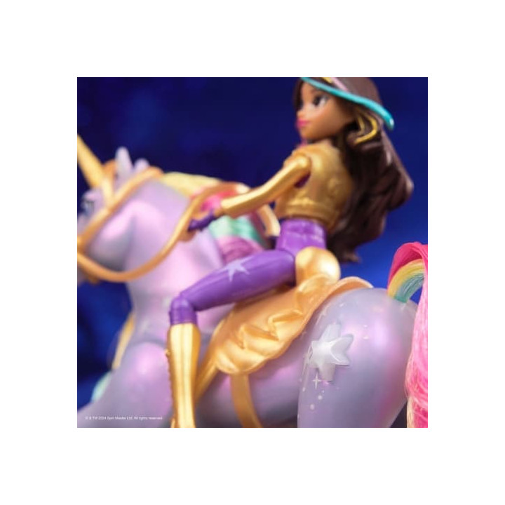 Světelný jednorožec a figurka Sophia a Wildstar Unicorn Academy