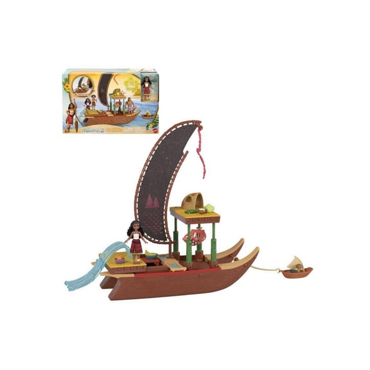 Garland Small Doll Vaiana Transforming Boat