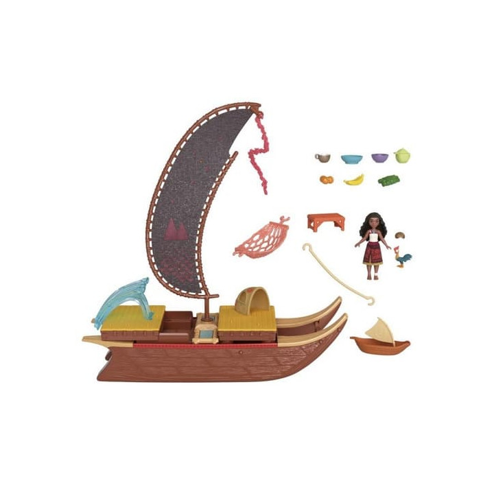 Garland Small Doll Vaiana Transforming Boat