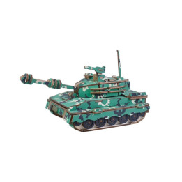 Woodcraft Dřevěné 3D puzzle Střední tank