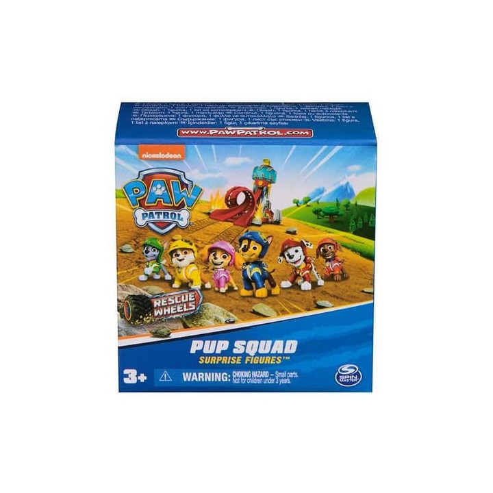 TLAPKOVÁ PATROLA SBĚRATELSKÉ FIGURKY RESCUE WHEELS