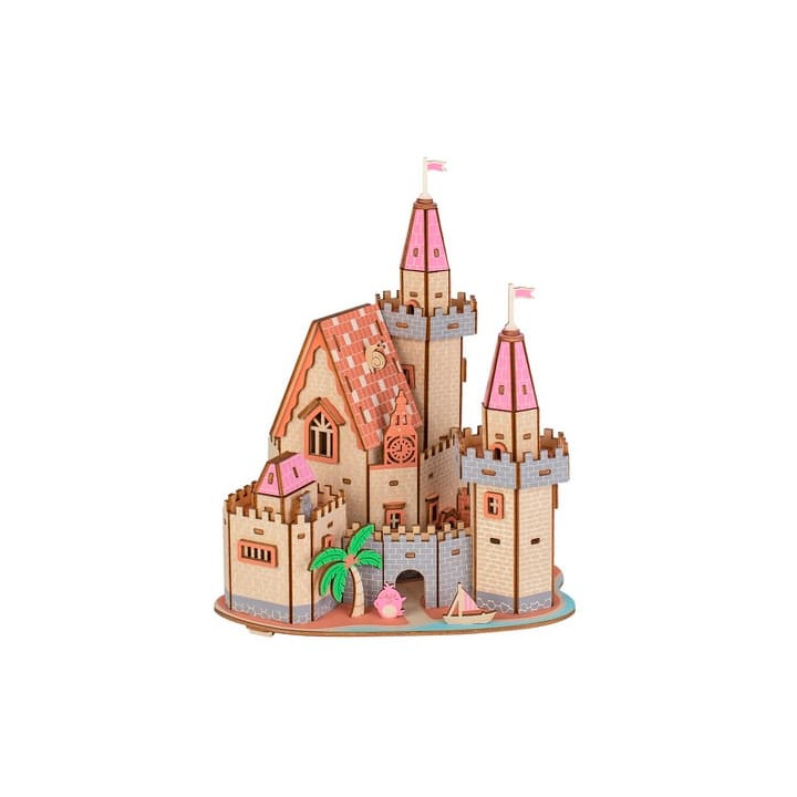 Woodcraft Dřevěné 3D puzzle Hrad na pláži