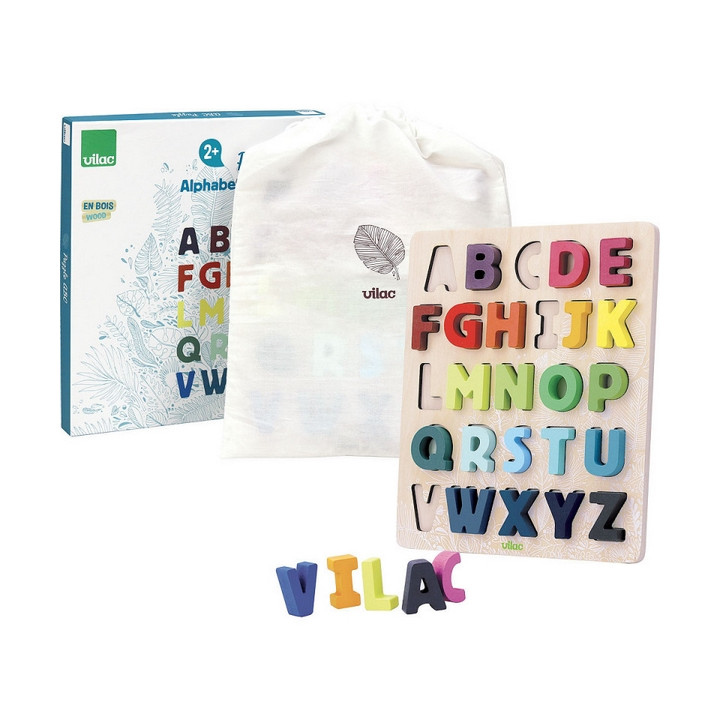Vilac Vkládací puzzle abeceda