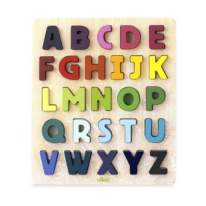 Vilac Vkládací puzzle abeceda