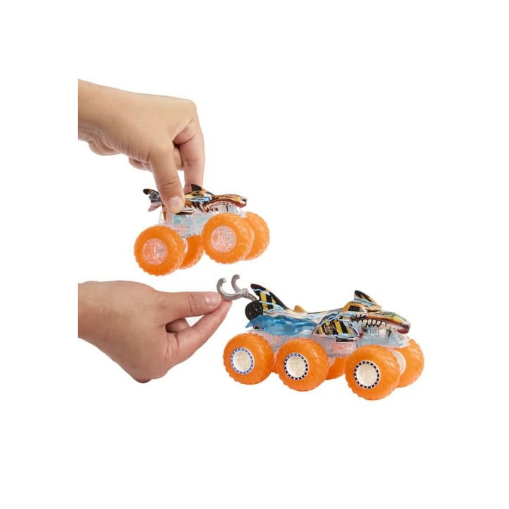 Hot Wheels Monster Trucks Power Smashers Tahač a truck