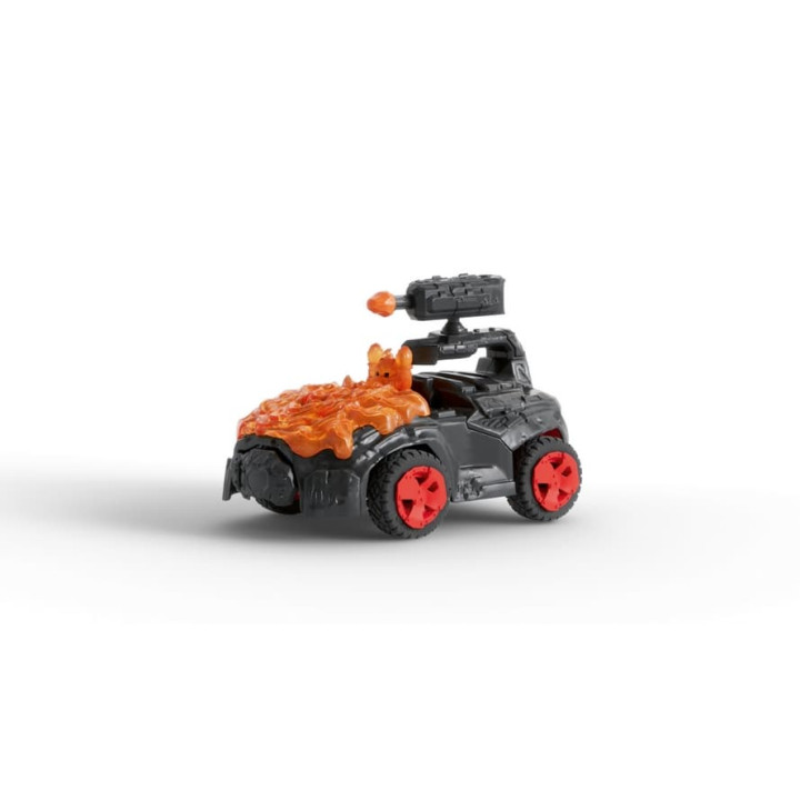 Schleich 42668 Lávový CrashMobile s mini figurkou Mini Creature ORANŽOVÝ