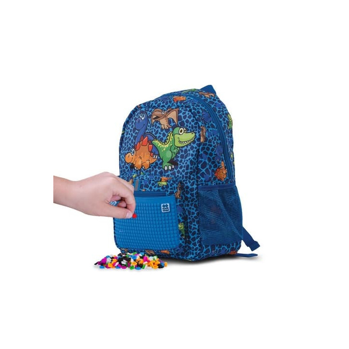 PIXIE CREW dětský batoh DINO MODRÝ