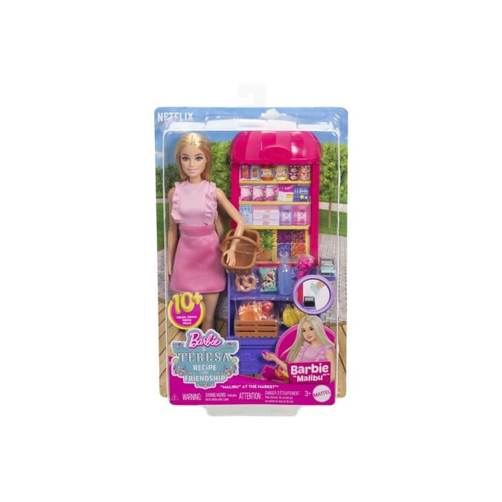 Barbie panenka MALIBU nakupuje