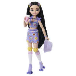 Barbie DREAM BESTIES panenka na kolečkových bruslích - RENEE