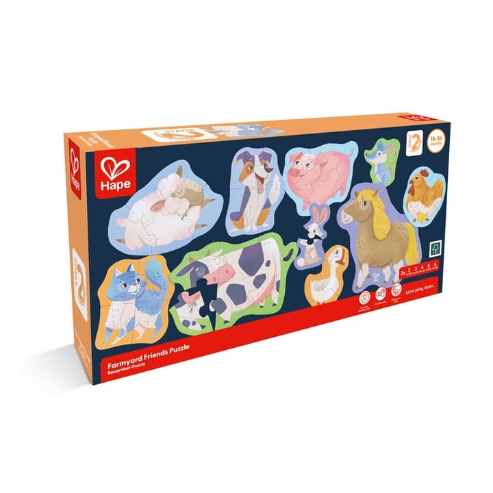 Puzzle - Přátele farmy