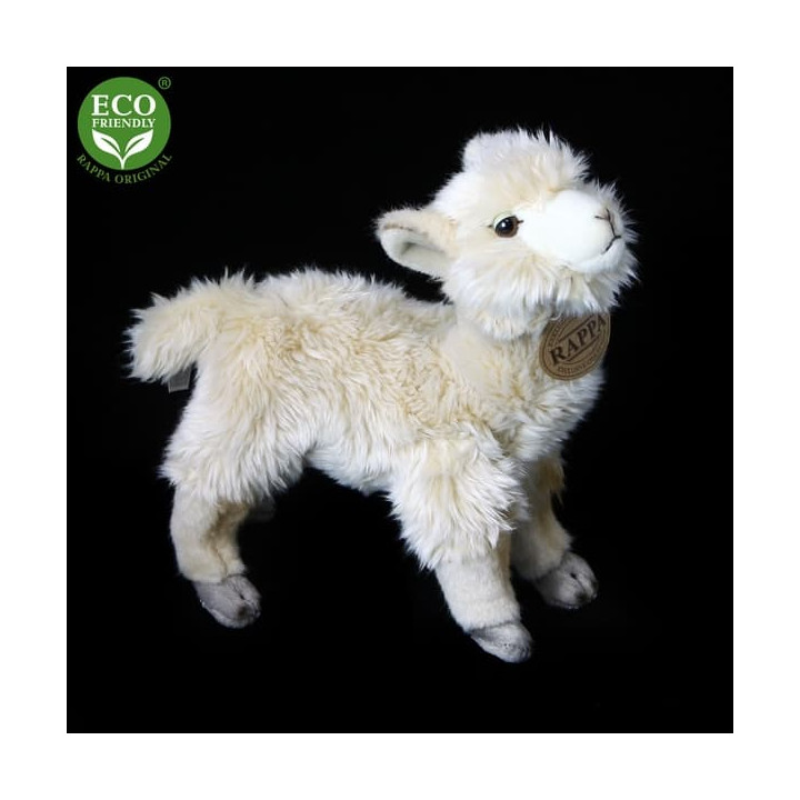 Plyšová lama alpaka stojící 23 cm ECO-FRIENDLY