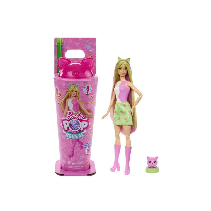 Barbie POP REVEAL koktejlové překvapení - KOČIČKA
