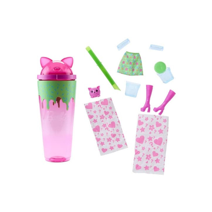 Barbie POP REVEAL koktejlové překvapení - KOČIČKA