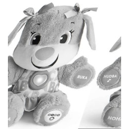 Fisher Price smart stages mluvící pejskova sestřička CZ/SK/ENG/HU/PL