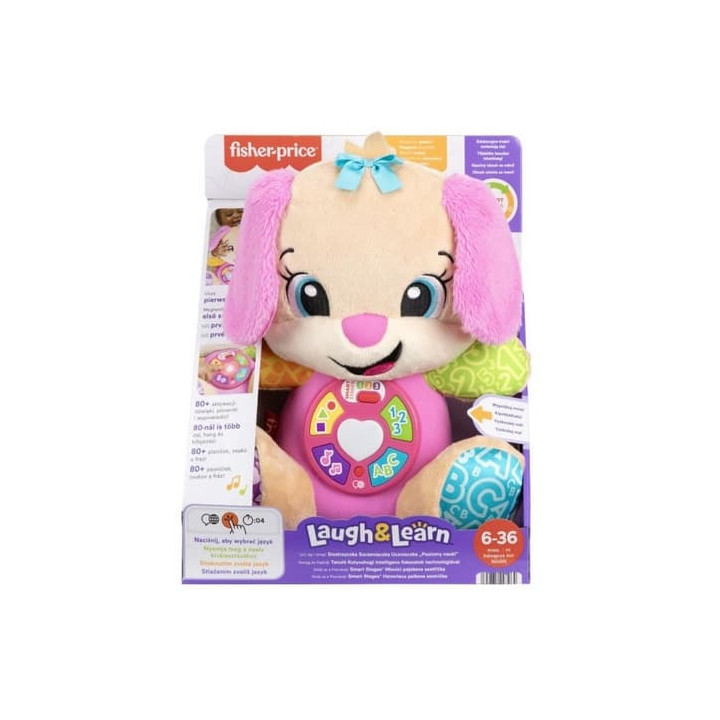 Fisher Price smart stages mluvící pejskova sestřička CZ/SK/ENG/HU/PL