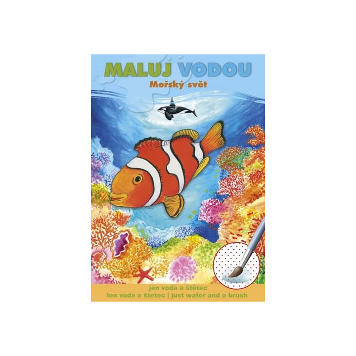 Maluj vodou A5 - Mořský svět