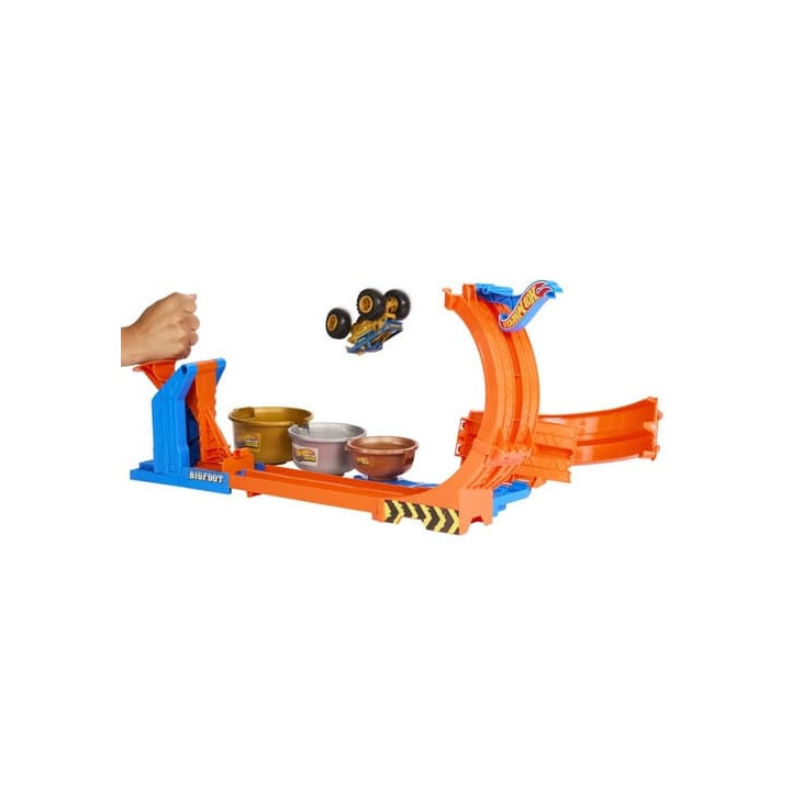 Hot Wheels Monster truck Dráha se smyčkou a Bigfootem