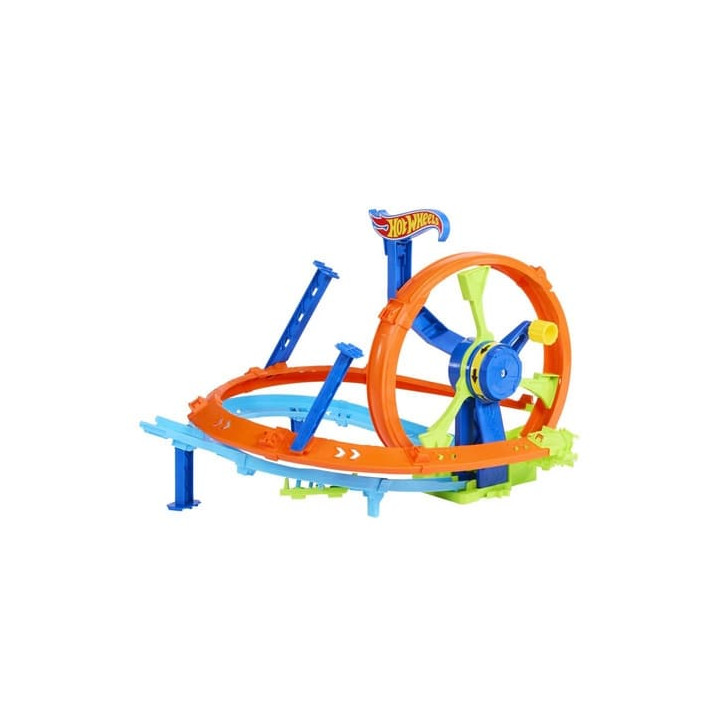 Hot Wheels Dráha řetězový náraz