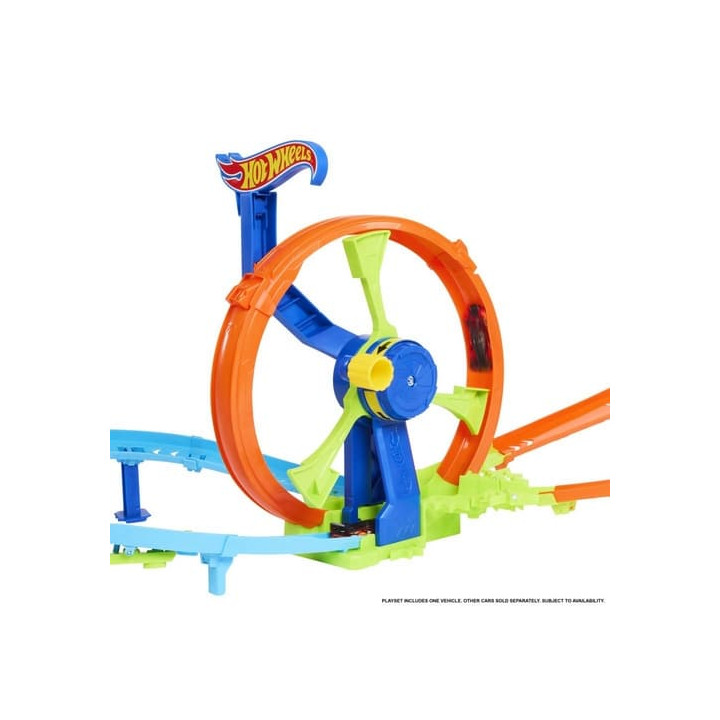 Hot Wheels Dráha řetězový náraz