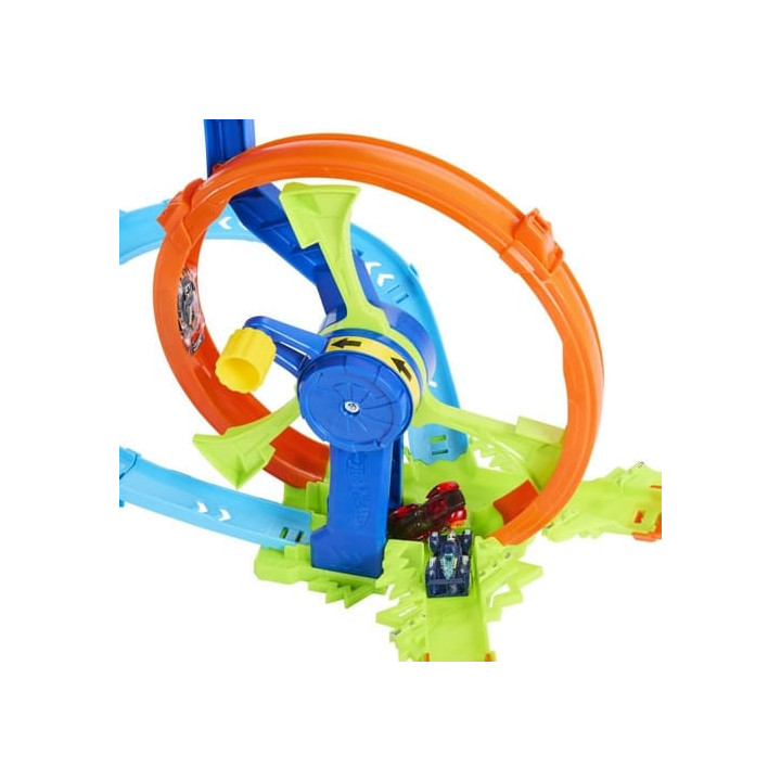 Hot Wheels Dráha řetězový náraz