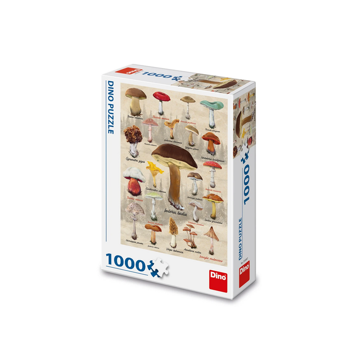 Puzzle Houby koláž 1000
