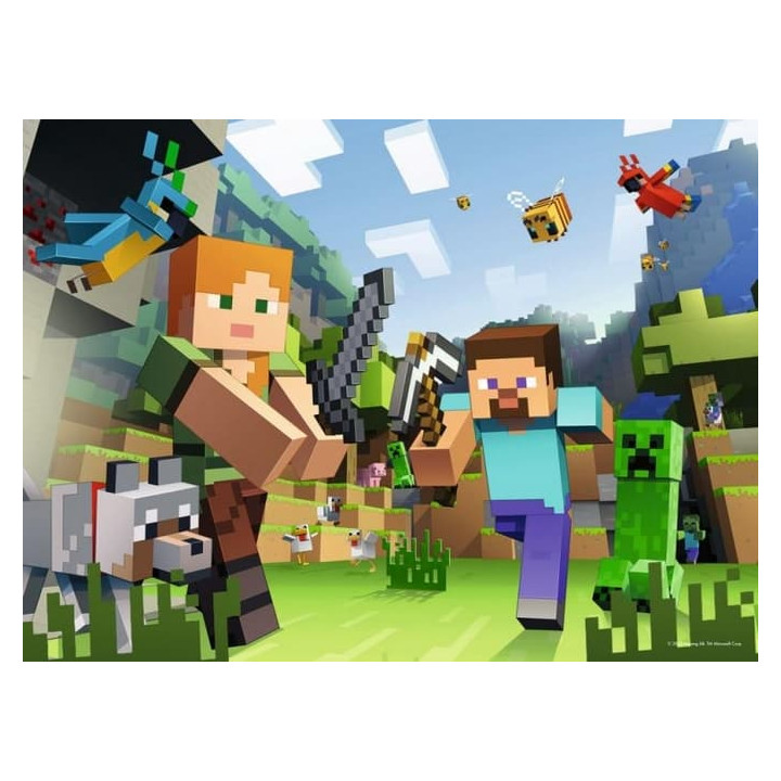 Minecraft 100 dílků