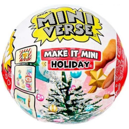 MGA's Miniverse – Mini Food Občerstvení - Vánoční série, PDQ