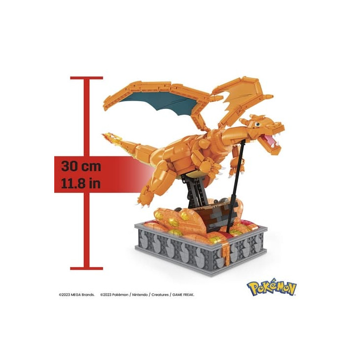 MEGA POKÉMON POHYBLIVÁ FIGURKA - CHARIZARD
