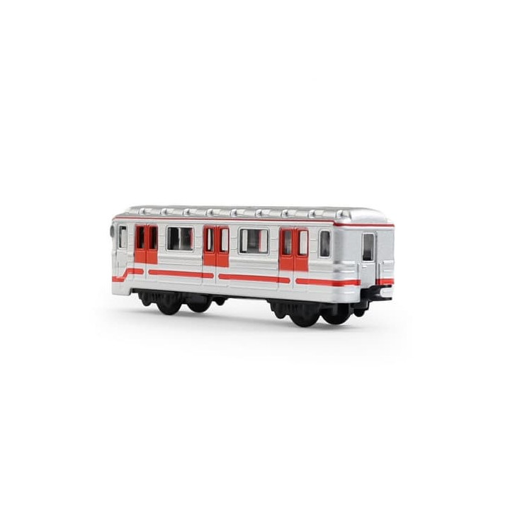 Pražské metro - kovová souprava mini 8 cm