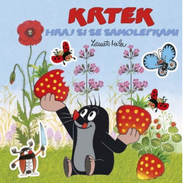 Samolepkové obrázkové album "Hraj si se samolepkami"- Krtek 3