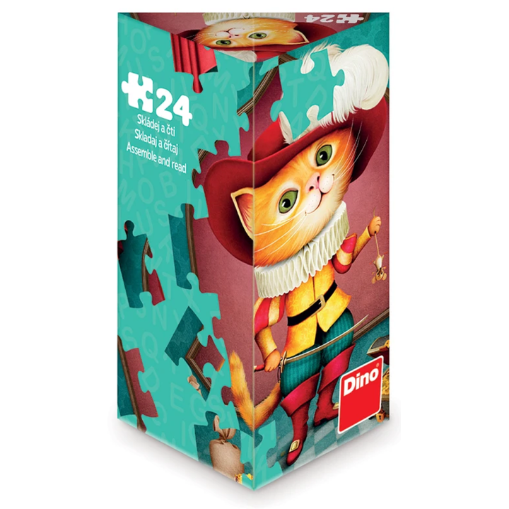 KOCOUR V BOTÁCH 24 triangl Puzzle